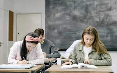 Une épreuve anticipée Bac de mathématiques en Première à Nevers